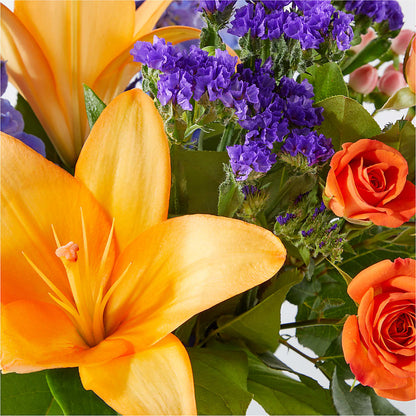 Radiant Citrus Bouquet – EUTAW ACCENT FLOWERS & GIFTS, Eutaw AL