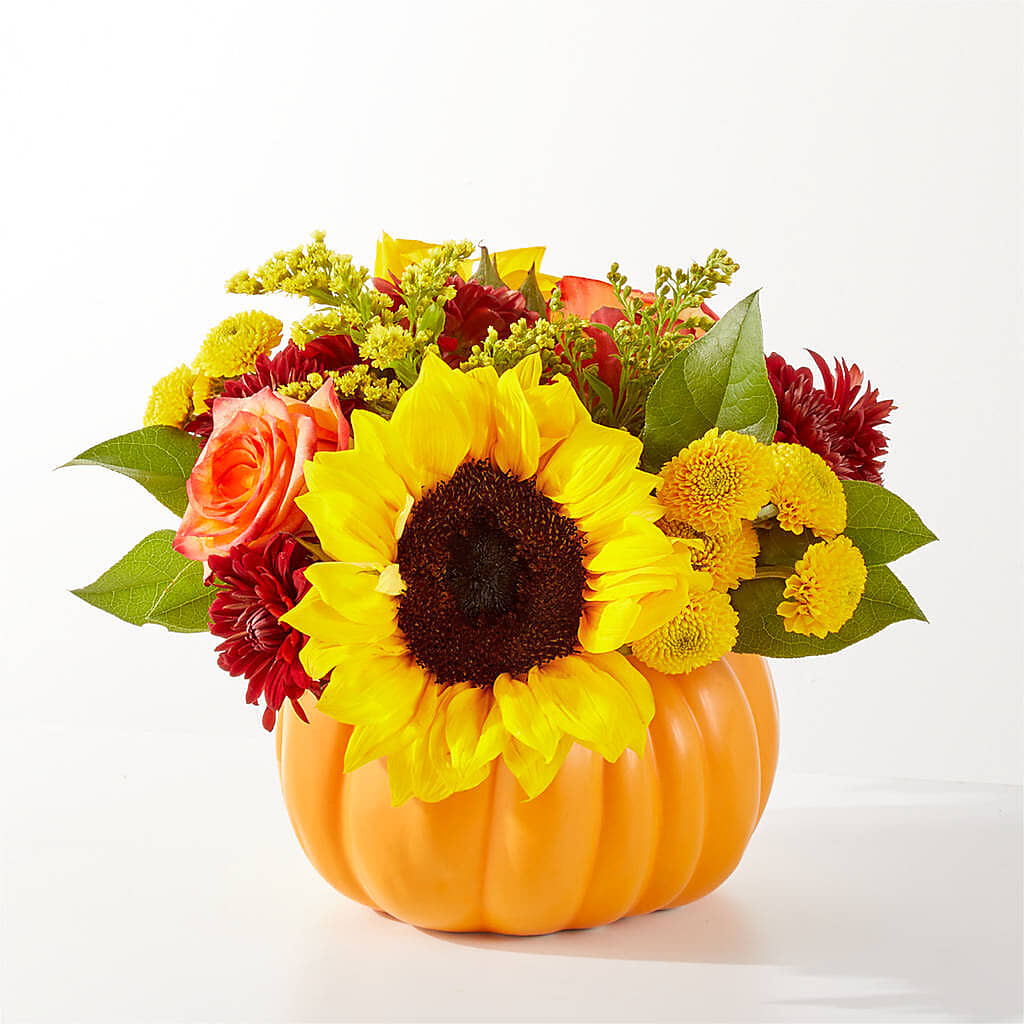 Golden Gourd Pumpkin Bouquet – EUTAW ACCENT FLOWERS & GIFTS, Eutaw AL