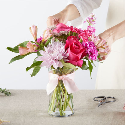 Pink Ribbon - A Florist Original – EUTAW ACCENT FLOWERS & GIFTS, Eutaw AL