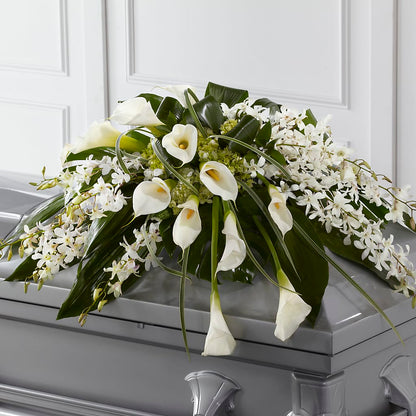 Angel Wings Casket Spray – EUTAW ACCENT FLOWERS & GIFTS, Eutaw AL