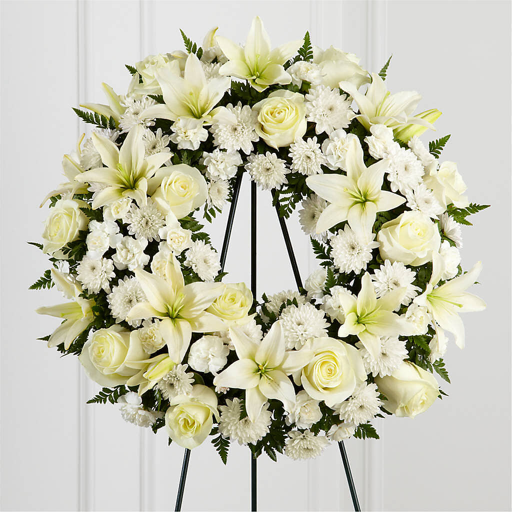 Treasured Tribute Wreath – EUTAW ACCENT FLOWERS & GIFTS, Eutaw AL