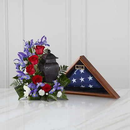 Patriotic Tribute Arrangement – EUTAW ACCENT FLOWERS & GIFTS, Eutaw AL