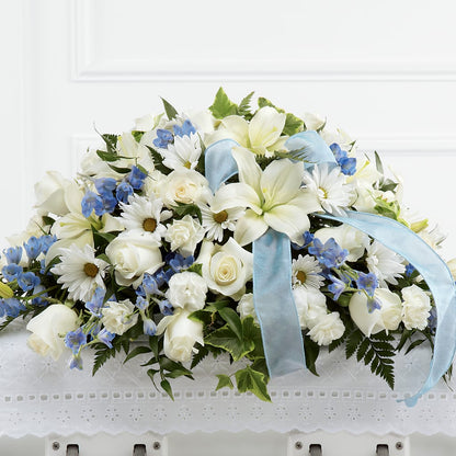 Tender Treasure Casket Spray – EUTAW ACCENT FLOWERS & GIFTS, Eutaw AL