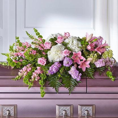 Life's Gratitude Casket Spray – EUTAW ACCENT FLOWERS & GIFTS, Eutaw AL