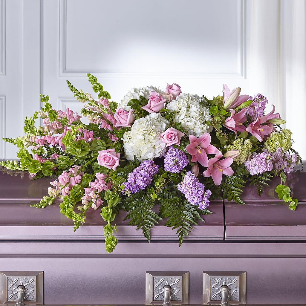 Life's Gratitude Casket Spray – EUTAW ACCENT FLOWERS & GIFTS, Eutaw AL