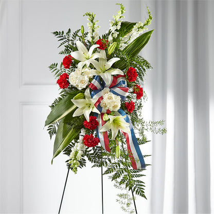 Stars of Life Standing Spray – EUTAW ACCENT FLOWERS & GIFTS, Eutaw AL