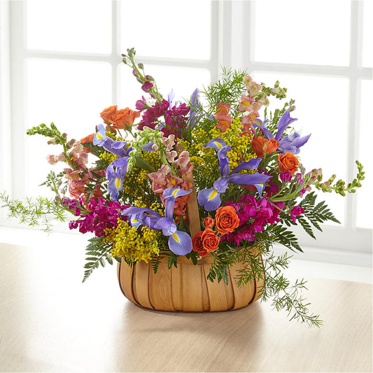 Garden of Life Basket – EUTAW ACCENT FLOWERS & GIFTS, Eutaw AL