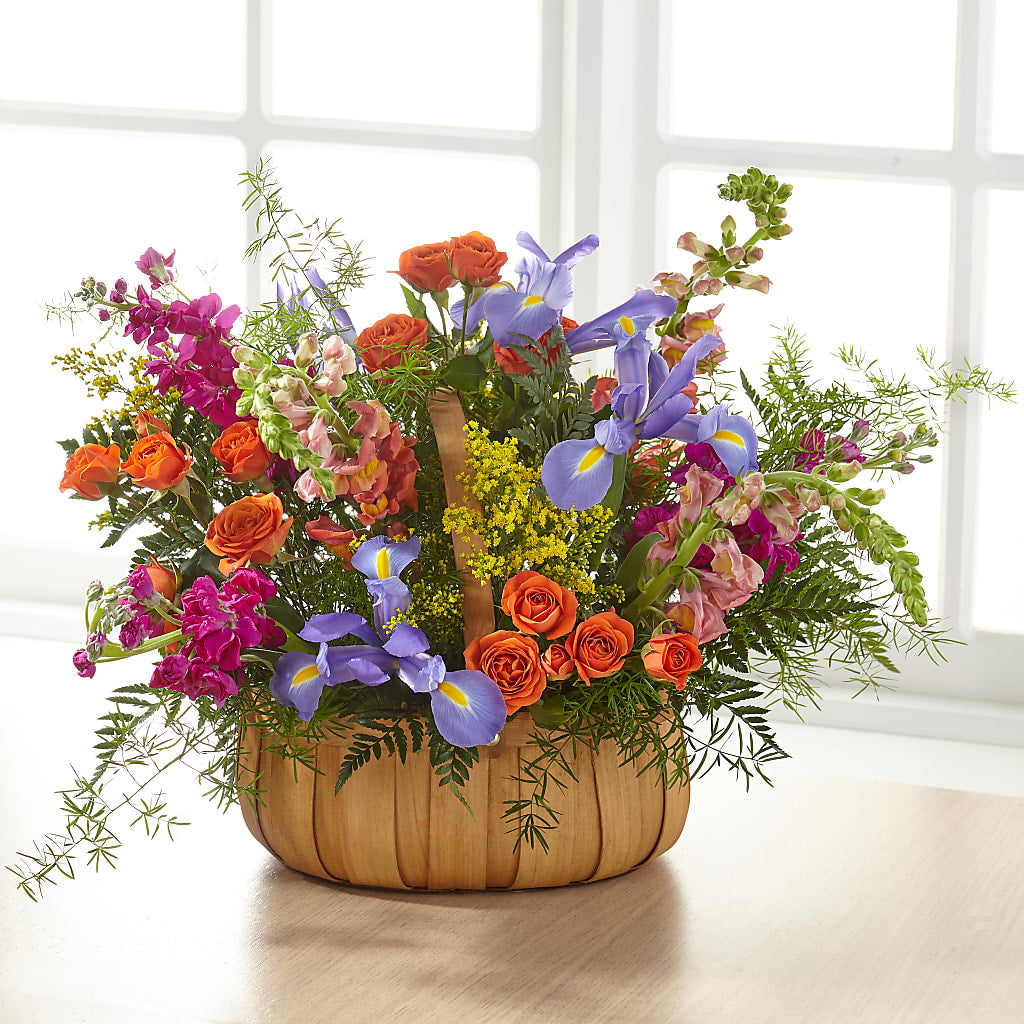 Garden of Life Basket – EUTAW ACCENT FLOWERS & GIFTS, Eutaw AL