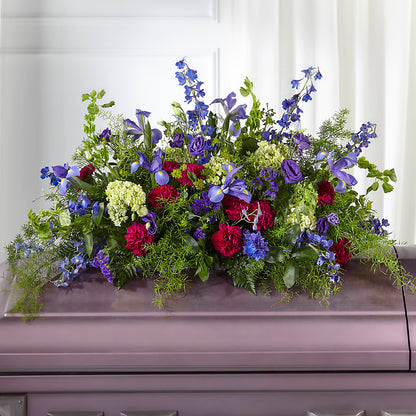 Always Treasured Casket Spray – EUTAW ACCENT FLOWERS & GIFTS, Eutaw AL