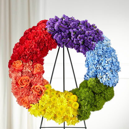 Circle of Love Wreath – EUTAW ACCENT FLOWERS & GIFTS, Eutaw AL