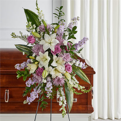 Grateful Hearts Standing Spray – EUTAW ACCENT FLOWERS & GIFTS, Eutaw AL