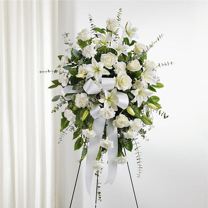 With Care Standing Spray – EUTAW ACCENT FLOWERS & GIFTS, Eutaw AL