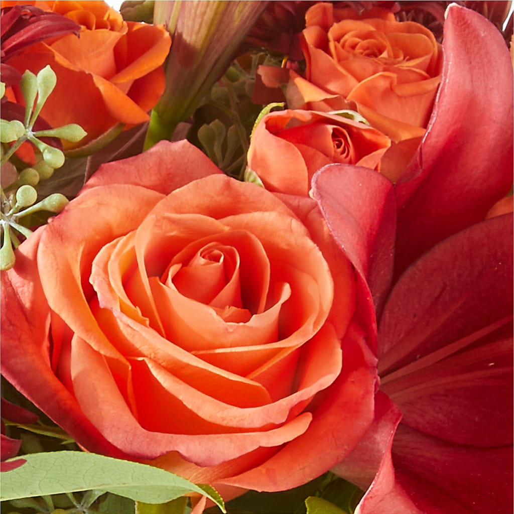 Crimson Leaves Bouquet – EUTAW ACCENT FLOWERS & GIFTS, Eutaw AL