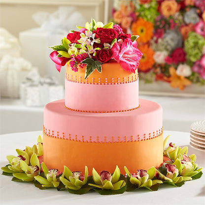 Sweet Citrus Cake Decor – EUTAW ACCENT FLOWERS & GIFTS, Eutaw AL