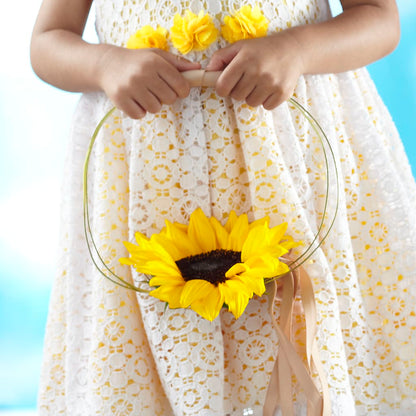 Sweet Sunshine Flower Girl Bouquet – EUTAW ACCENT FLOWERS & GIFTS, Eutaw AL