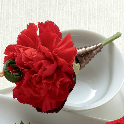 Red Carnation Boutonniere – EUTAW ACCENT FLOWERS & GIFTS, Eutaw AL
