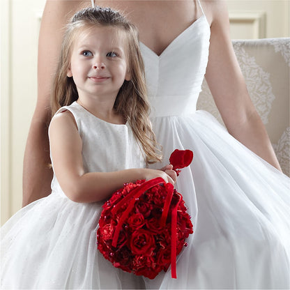 Pure at Heart Flower Girl Arrangement – EUTAW ACCENT FLOWERS & GIFTS, Eutaw AL