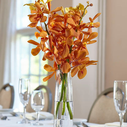 Orange Mokara Bud Vase – EUTAW ACCENT FLOWERS & GIFTS, Eutaw AL